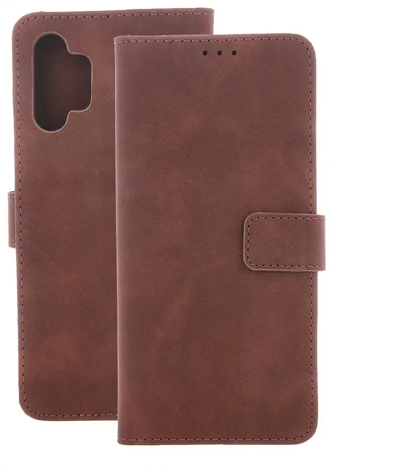 Smart Velvet case for Samsung Galaxy S26 brown