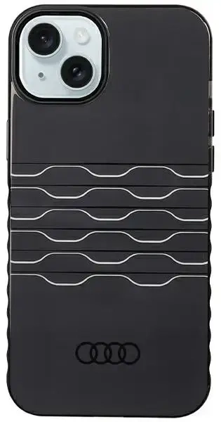 Audi IML MagSafe Case iPhone 15 Plus | 14 Plus 6.7" czarny|black hardcase AU-IMLMIP15M-A6|D3-BK
