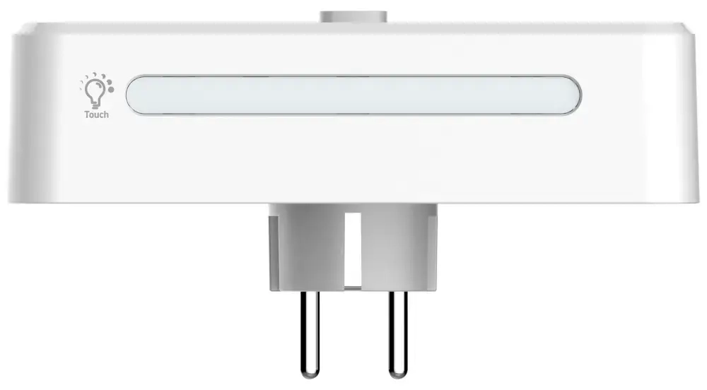 Listwa zasilająca Beline                  z podświetleniem LED 2xUSB-A|USB-C|2xAC biały