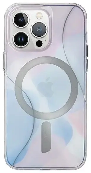 UNIQ etui Coehl Palette iPhone 15 Pro 6.1" Magnetic Charging niebieski|dusk blue
