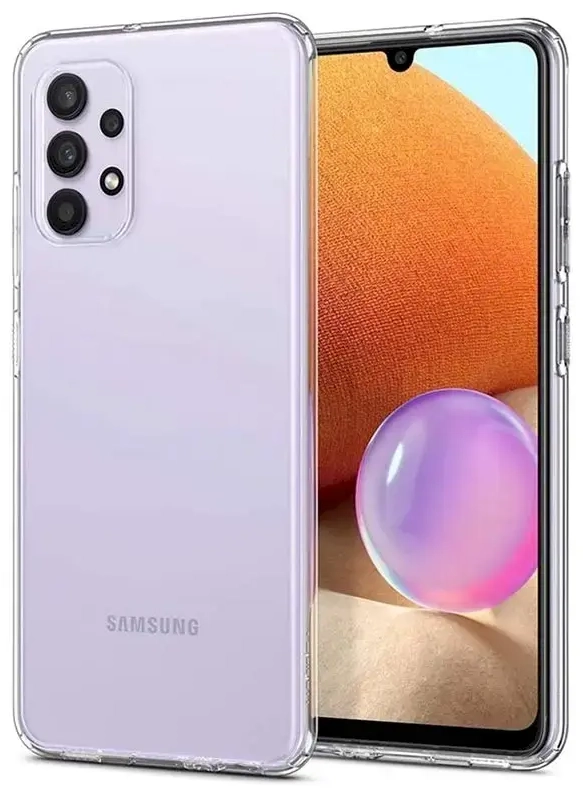 Fusion ultra 1 mm izturīgs silikona aizsargapvalks Samsung A325 Galaxy A32 4G caurspīdīgs