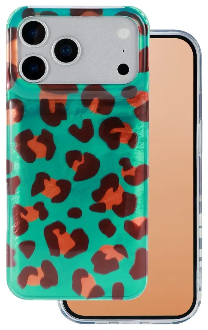 Animal Print phone case for iPhone 17 Pro multicolor (Crazy Cheetah)