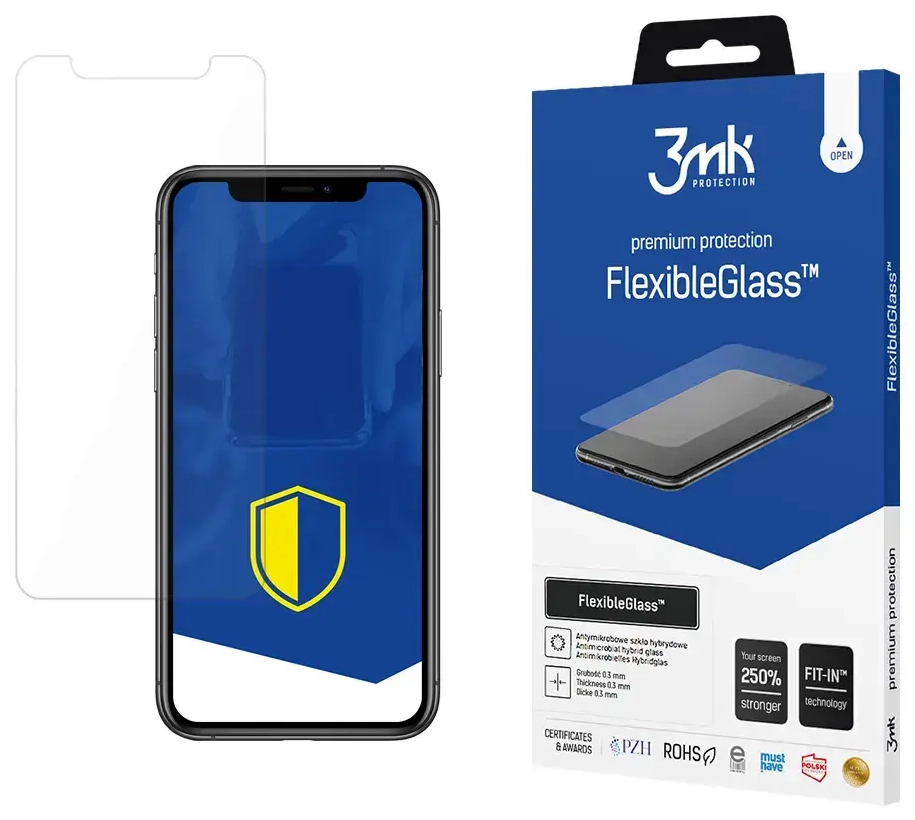 3mk FlexibleGlass™ aizsargstikls telefonam iPhone 11 Pro