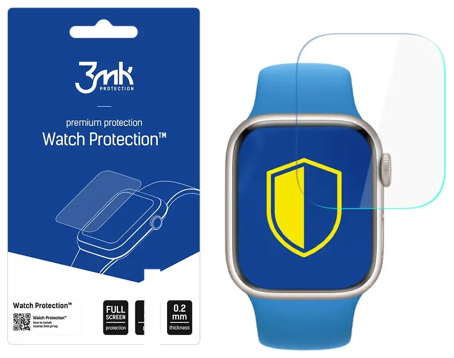 Apple Watch 7 41mm - 3mk Watch Protection™ v. ARC+ screen protector