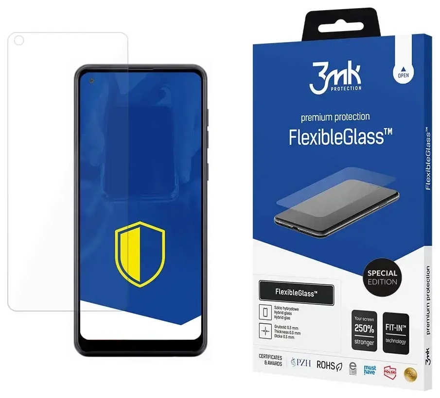 3mk FlexibleGlass™ Special Edition aizsargplēve telefona ekrānam Samsung Galaxy A21s (A217)