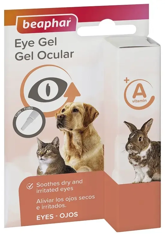 Akių priežiūros priemonė : Beaphar Eye gel, 5ml