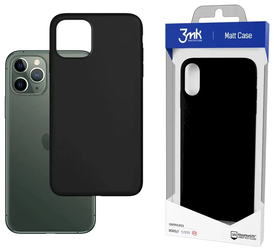 Apple iPhone 12|12 Pro - 3mk Matt Case black
