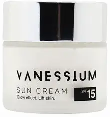 Facial Sun Cream Vanessium Sun Cream SPF 15 50 Ml