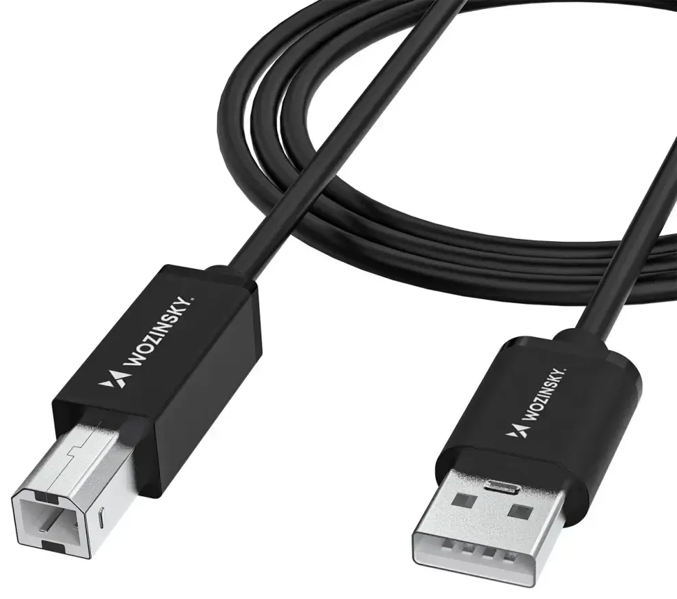 Wozinsky WKDDY3S USB-B - USB-A 480Mb|s Cable 2m - Black