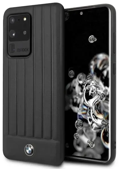 Etui hardcase BMW BMHCS69POCBK S20 Ultra G988 czarny|black Signature