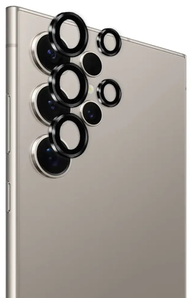 Puro Single Camera Lens Tempered Glass for Samsung Galaxy S25 Ultra Camera Lenses