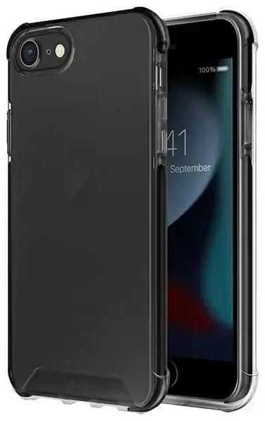 UNIQ etui Combat iPhone SE 2022 | SE 2020 |7|8 czarny|carbon black