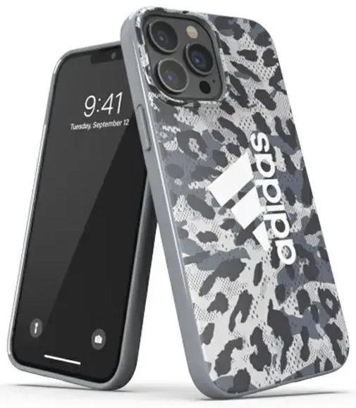 Adidas OR Snap Case Leopard iPhone 13 Pro Max 6,7" pilkas|grey 47262