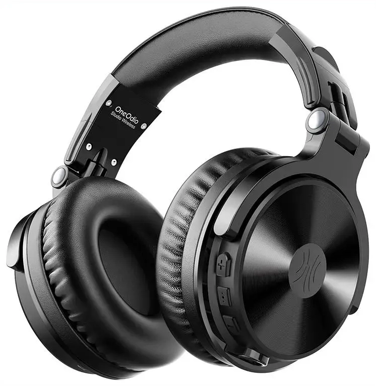 OneOdio Pro C austiņas Bluetooth 5.2 melnas