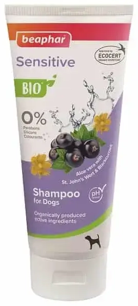 Šampūnas šunims – Beaphar BIO Sensitive Shampoo, 200 ml
