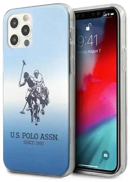US Polo USHCP12MPCDGBL iPhone 12|12 Pro 6,1" mėlynas|blue Gradient Collection