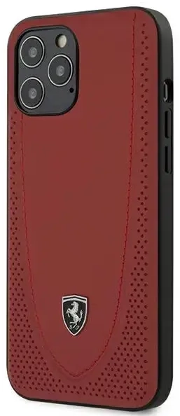 Ferrari FEOGOHCP12LRE iPhone 12 Pro Max 6,7" czerwony|red hardcase Off Track Perforated