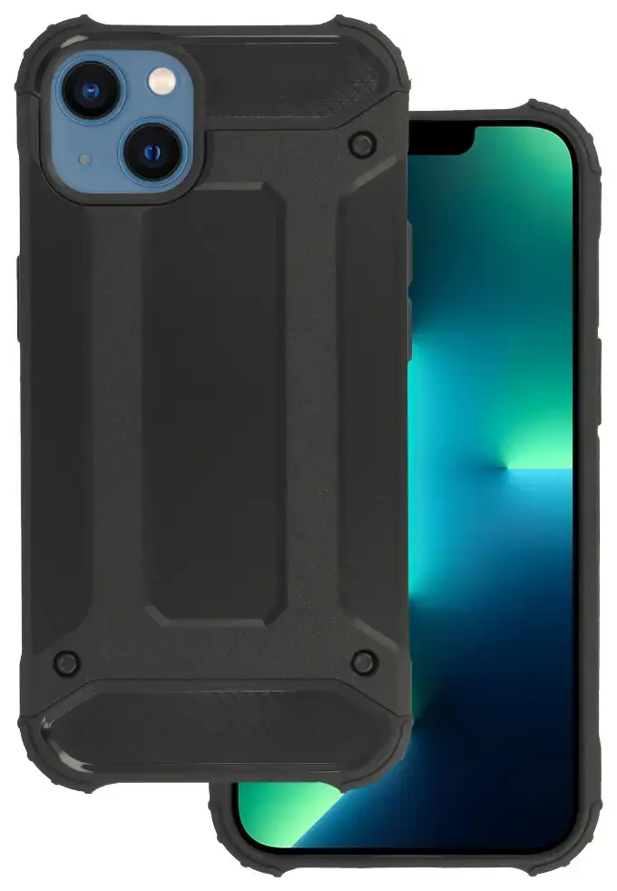 Armor Carbon telefoni ümbris iPhone 13 must