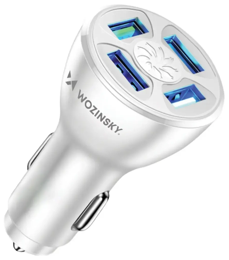 Wozinsky WCCAW automašīnas lādētājs | 50W | QC | USB-A | balts