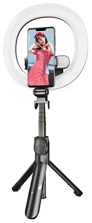 Selfie stick| tripod Puluz double LED