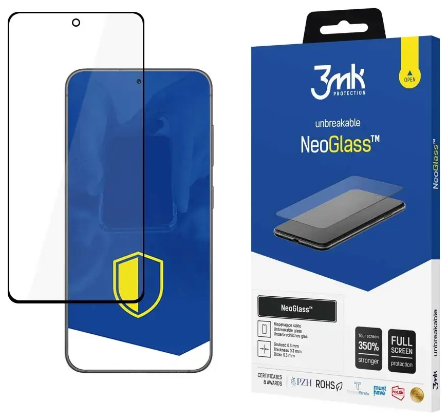 3mk NeoGlass™ aizsargplēve telefona ekrānam Samsung Galaxy S23 FE (S711)