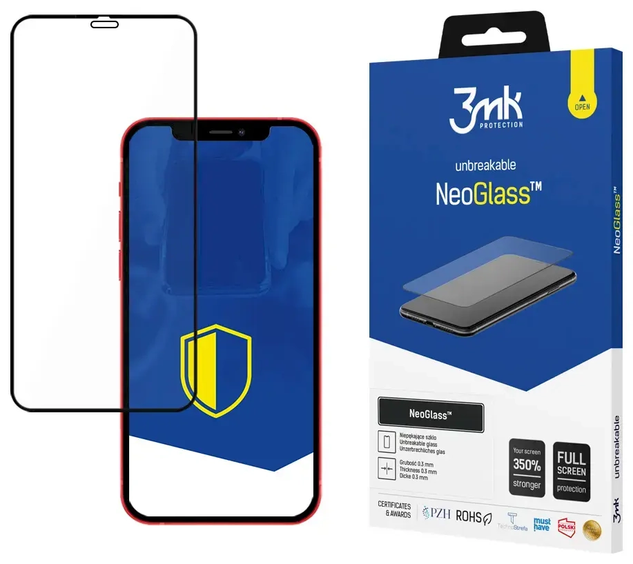 Apple iPhone 12 Mini Black - 3mk NeoGlass™ screen protector