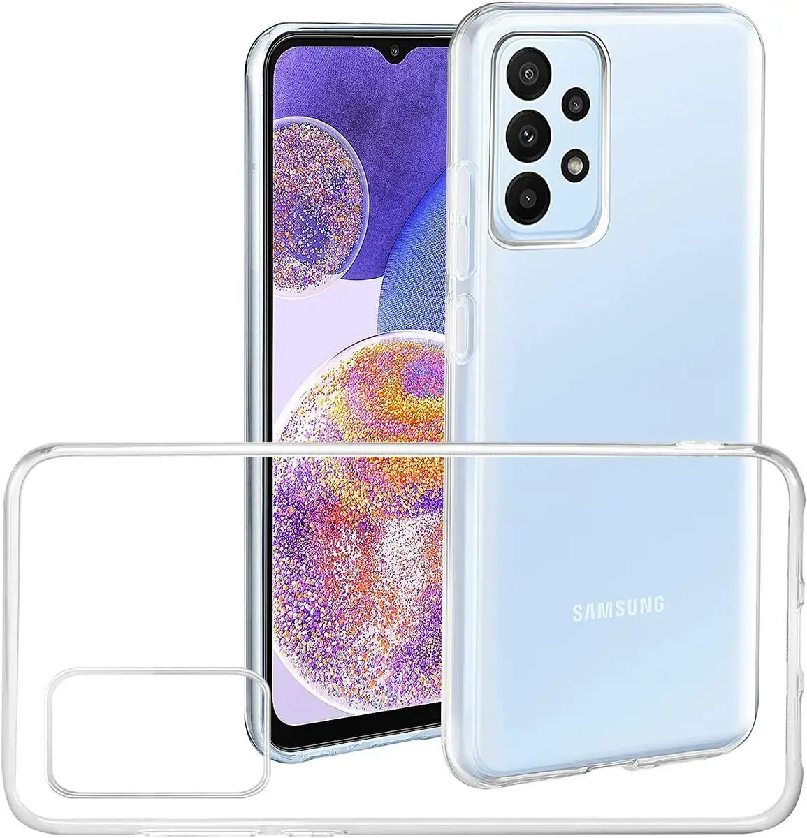 Fusion Ultra Back Case 2 mm silikona aizsargapvalks Samsung Galaxy A25 5G | A24 4G caurspīdīgs
