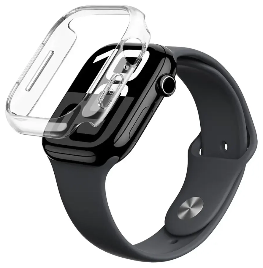 AmazingThing Minimal dėklas Apple Watch 42mm - Skaidrus
