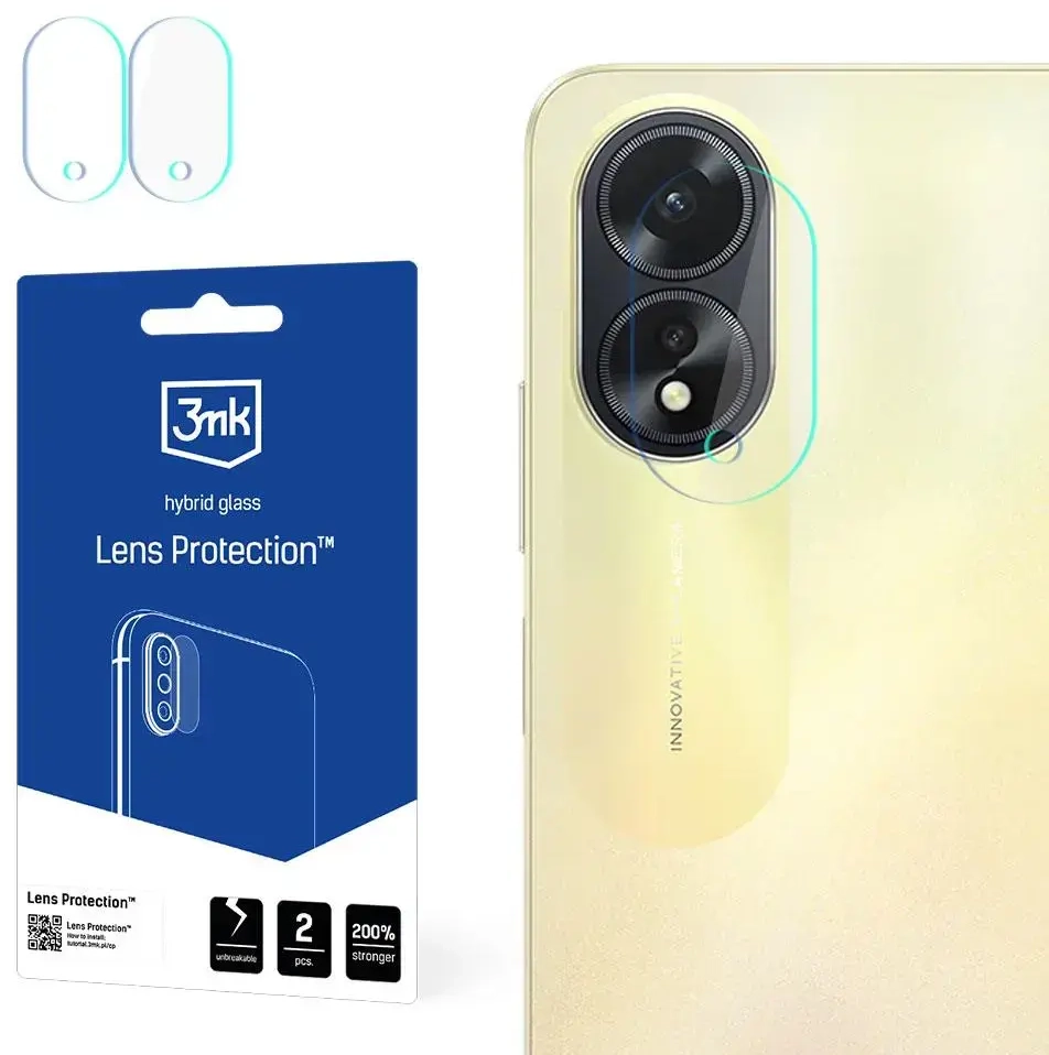 Oppo A38 - 3mk Lens Protectionâ¢