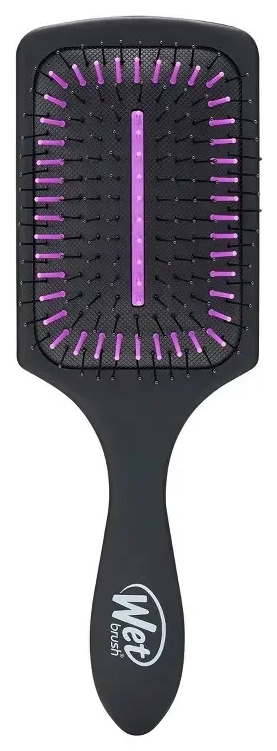 Wet Brush Charcoal Infused Anti-Frizz Paddle Brush, Grey