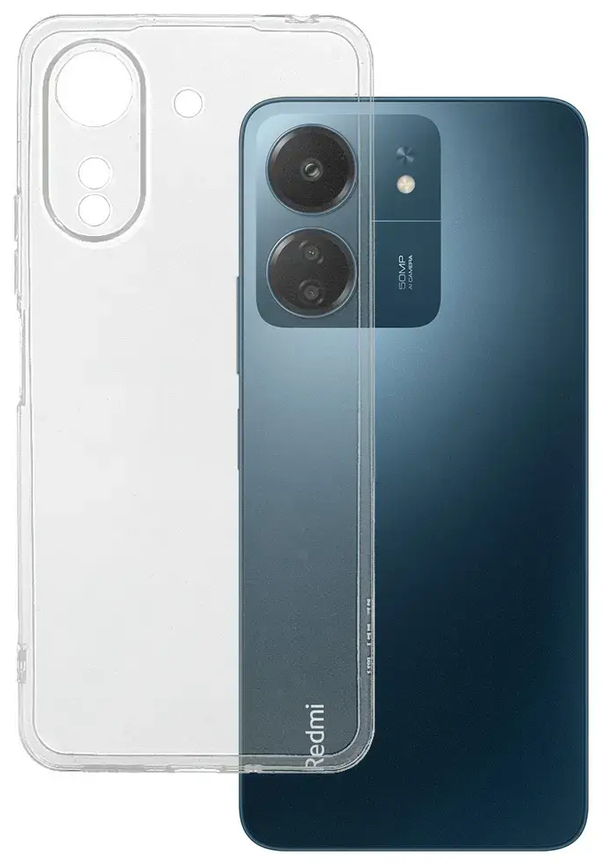 Ultra Clear 1mm Case for Xiaomi Redmi 13C Transparent