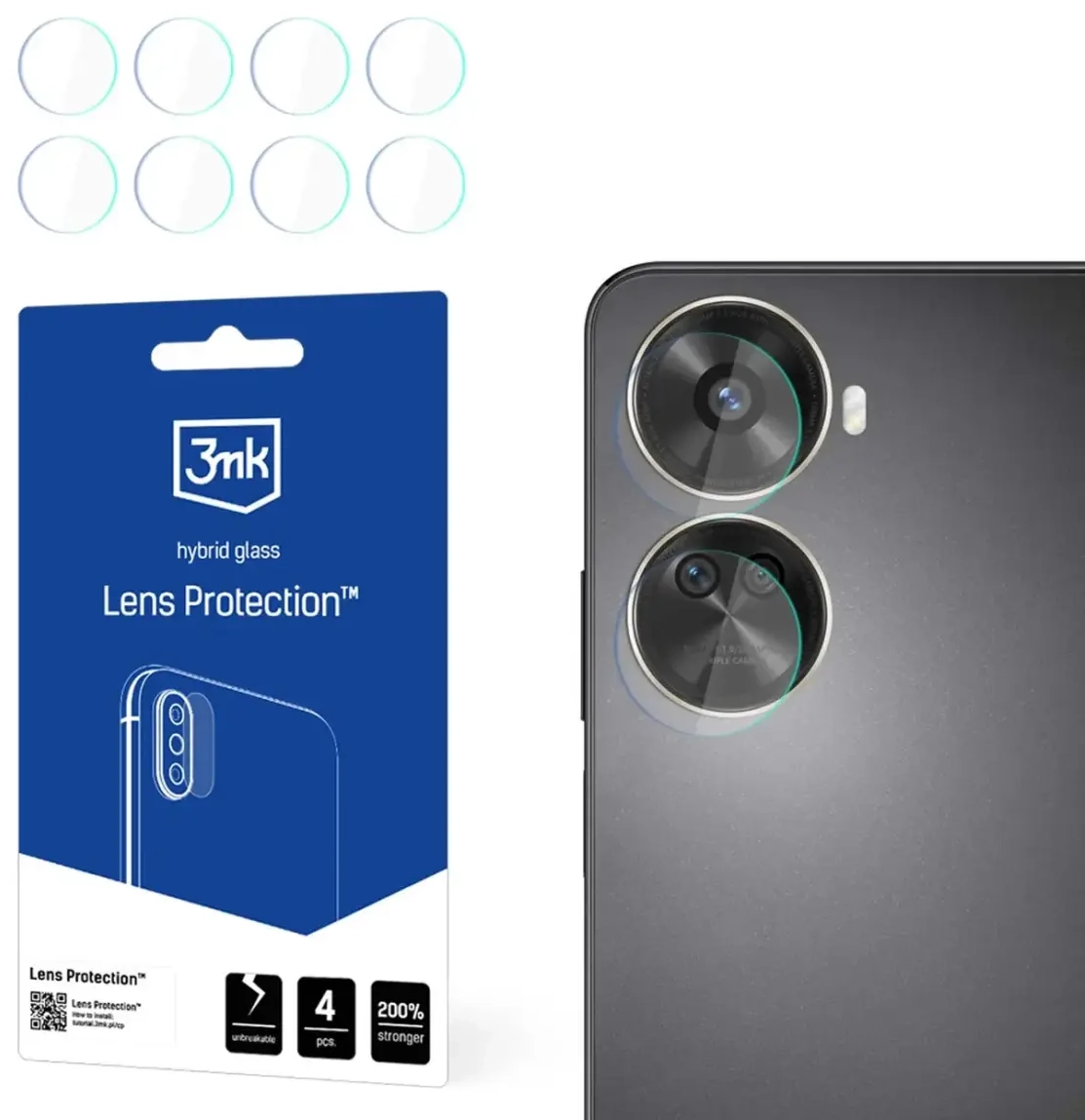 Huawei Nova 12 SE - 3mk Lens Protection