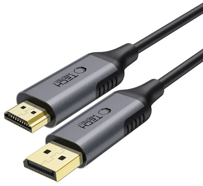 TECH-PROTECT ULTRABOOST CABLE DISPLAYPORT TO HDMI 2.0 4K 60HZ 200CM BLACK