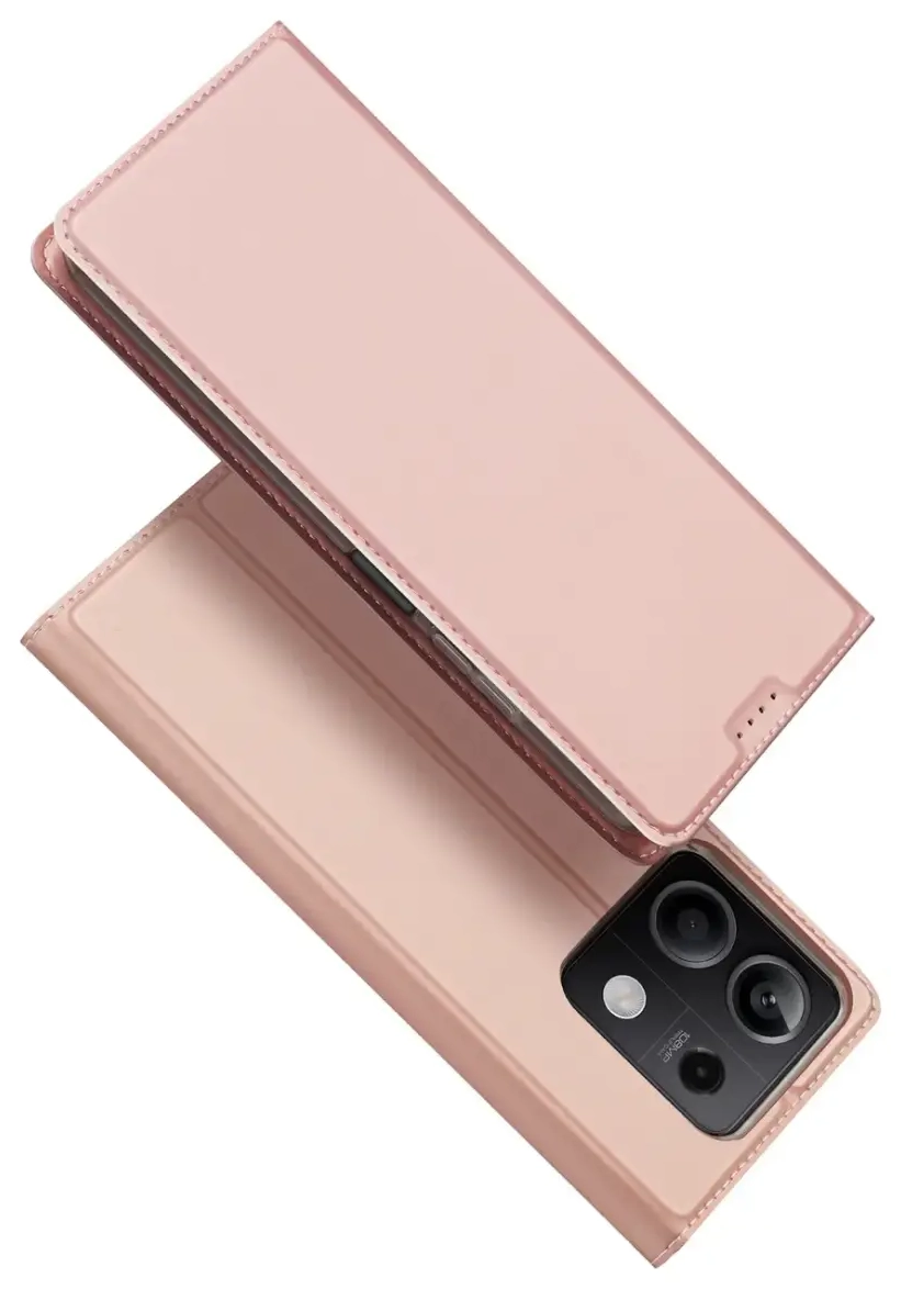 Dux Ducis Skin Pro case with flap and card slot for Xiaomi Redmi Note 13 5G - pink