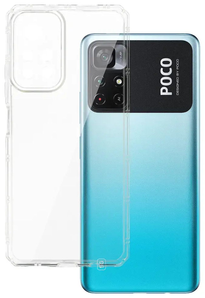 Armor Antishock Case for Xiaomi Redmi Note 11 5G/Note 11S 5G/Poco M4 Pro 5G transparent