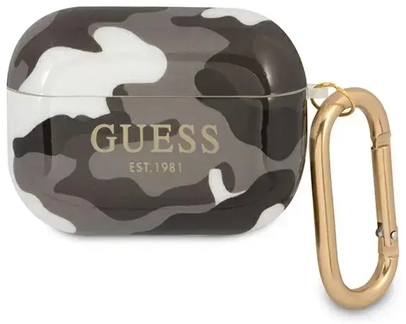 Guess GUAPUCAMG AirPods Pro cover czarny|black Camo Collection