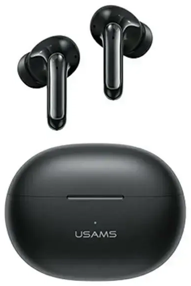 USAMS Słuchawki Bluetooth 5.3 TWS X-don series bezprzewodowe czarny|black BHUENCXD01 (US-XD19)