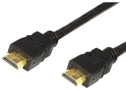 Blackmoon (51822) HDMI kabelis 5m 24K GOLD kištukai High Speed v1.4