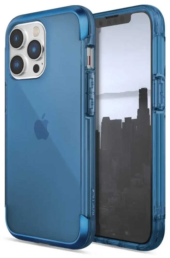 Raptic X-Doria Air Case for iPhone 14 Pro armored cover blue