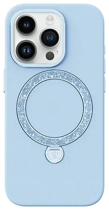 Joyroom PN-15L2 Dancing Circle dėklas, skirtas iPhone 15 Pro (mėlynas)