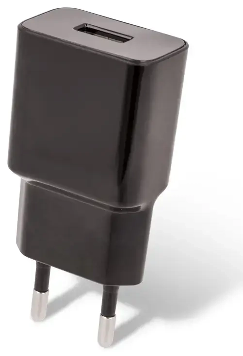 Setty charger tīkla lādētājs | 5W | USB-A | melns