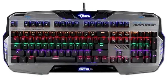 E-BLUE Mazer 729 mechaninė žaidimų klaviatūra (mėlynas jungiklis)