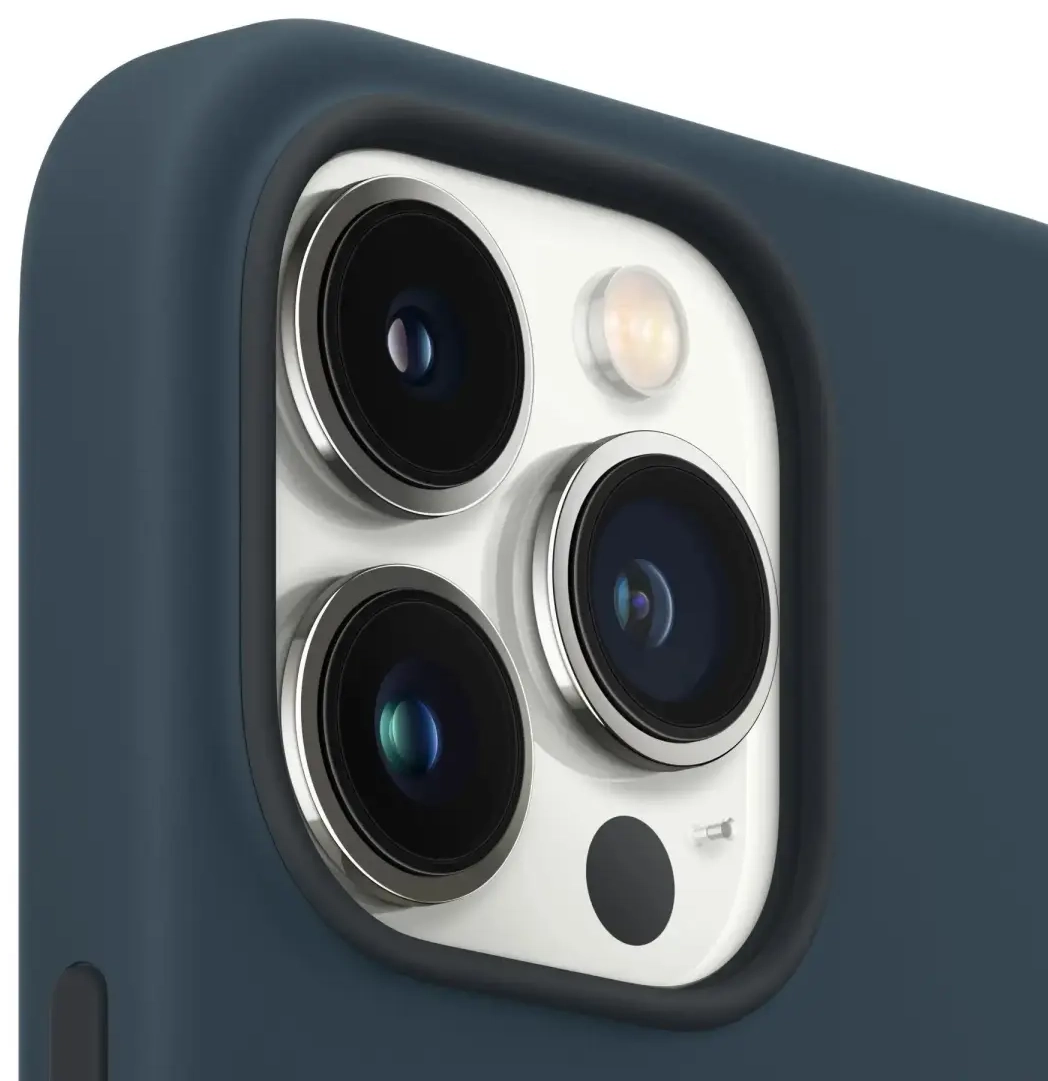 MM2T3ZM|A Apple Silicone Magsafe Cover for iPhone 13 Pro Max Abyss Blue (Damaged Package)