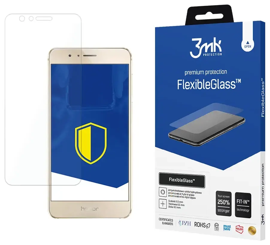 Honor 8 - 3mk FlexibleGlass™ screen protector