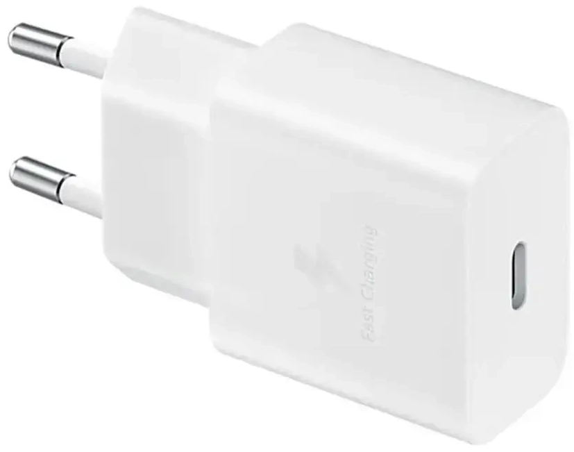 Samsung EP-T1510EWE tīkla lādētājs | 15W | USB-C | USB-C uz USB-C vads komplektā | balts ) (OEM)