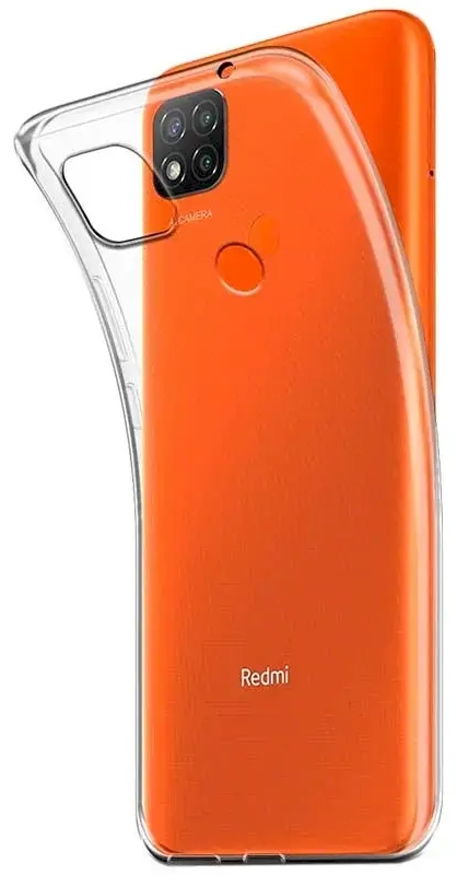 Fusion Ultra Back Case 1 mm Izturīgs Silikona Aizsargapvalks Priekš Xiaomi Redmi 9C Caurspīdīgs