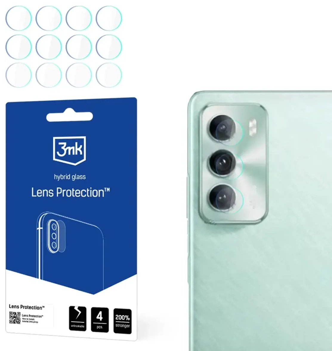 Oppo Reno 12 Pro - 3mk Lens Protection