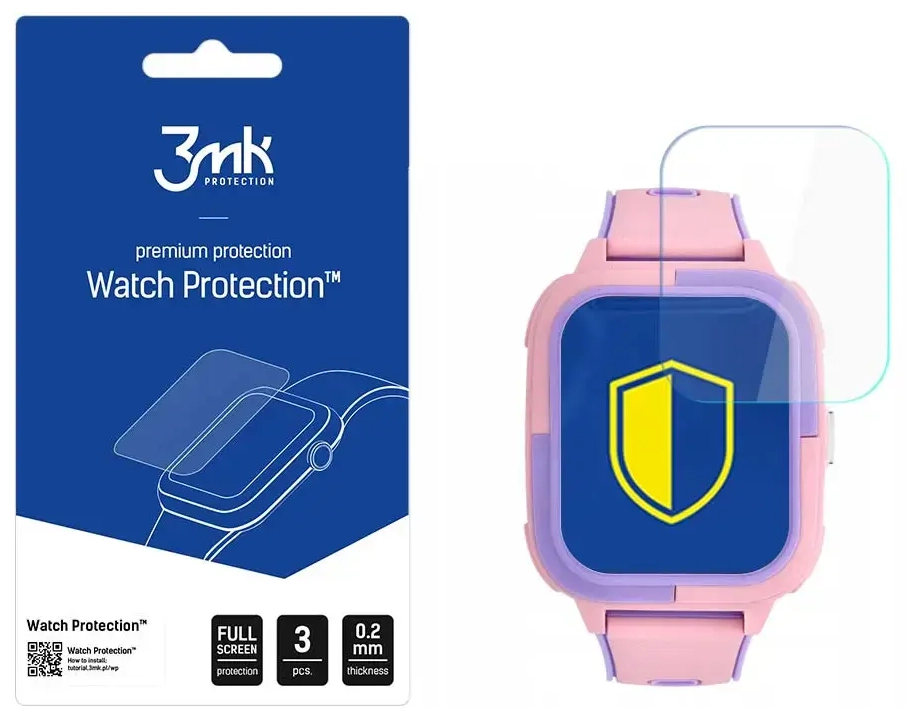 Garett Kids Craft 4G - 3mk Watch Protection™ v. FlexibleGlass Lite screen protector
