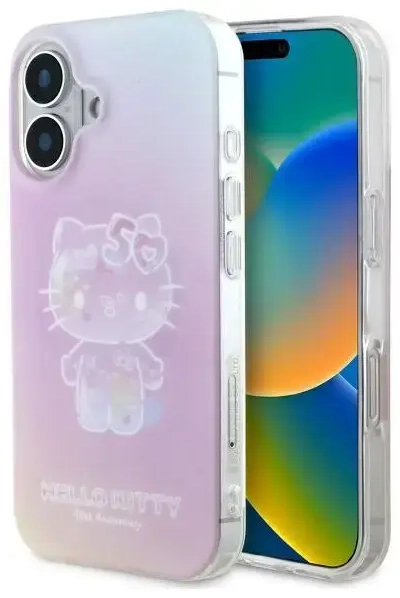 Hello Kitty HKHMP16SH50AP iPhone 16 6.1" różowy|pink hardcase IML 50TH Anniversary Magsafe