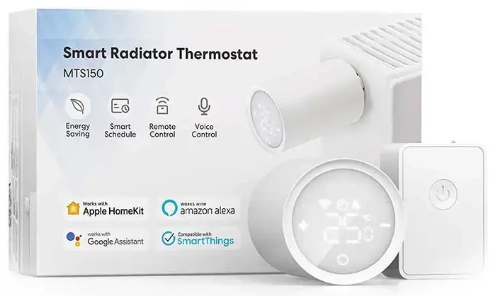 Nutikas termostaatventiili stardikomplekt Meross MTS150HHK (HomeKit)